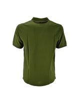 Polo Verde Small Stripes
