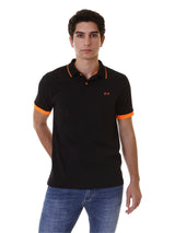 Polo Nera Small Stripe Fluo