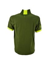 Polo Verde Logo Fluo S/S