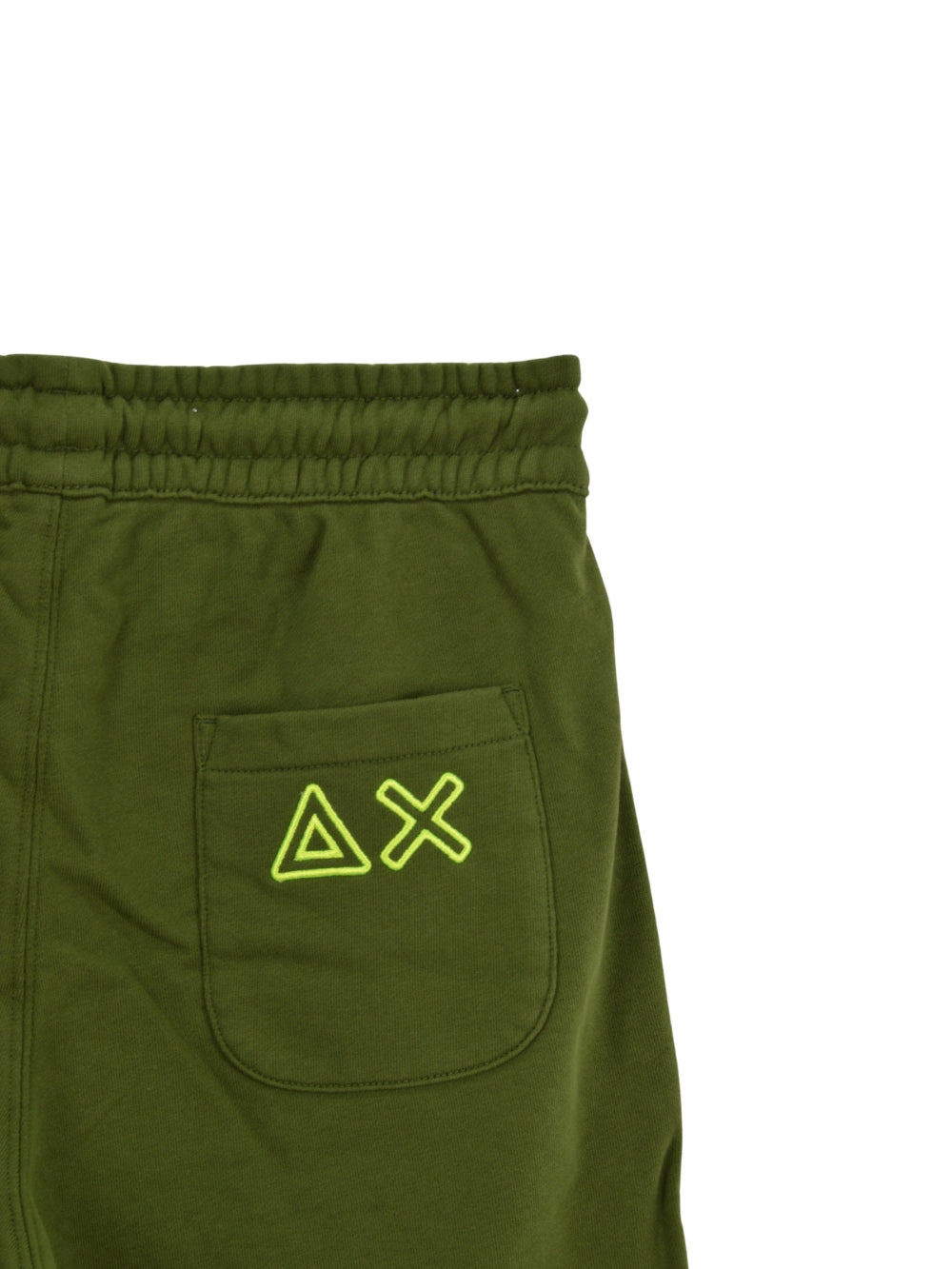Shorts Verde Fluo Fleece