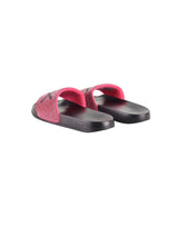 Ciabatta Fuxia Slippers Logo Strass