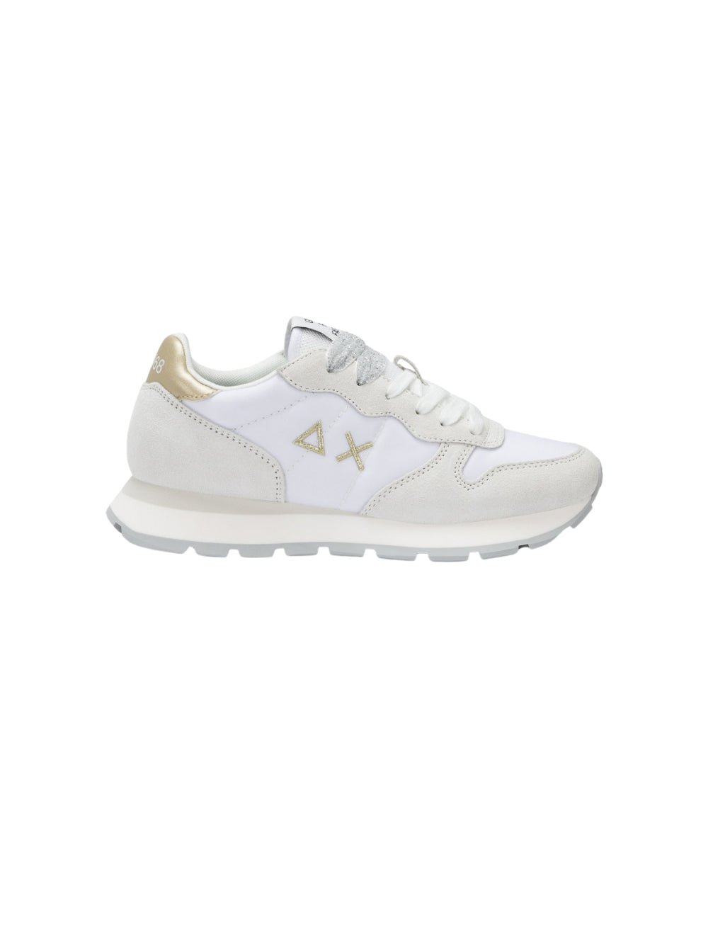 Snerakers Bianche Ally Gold Silver