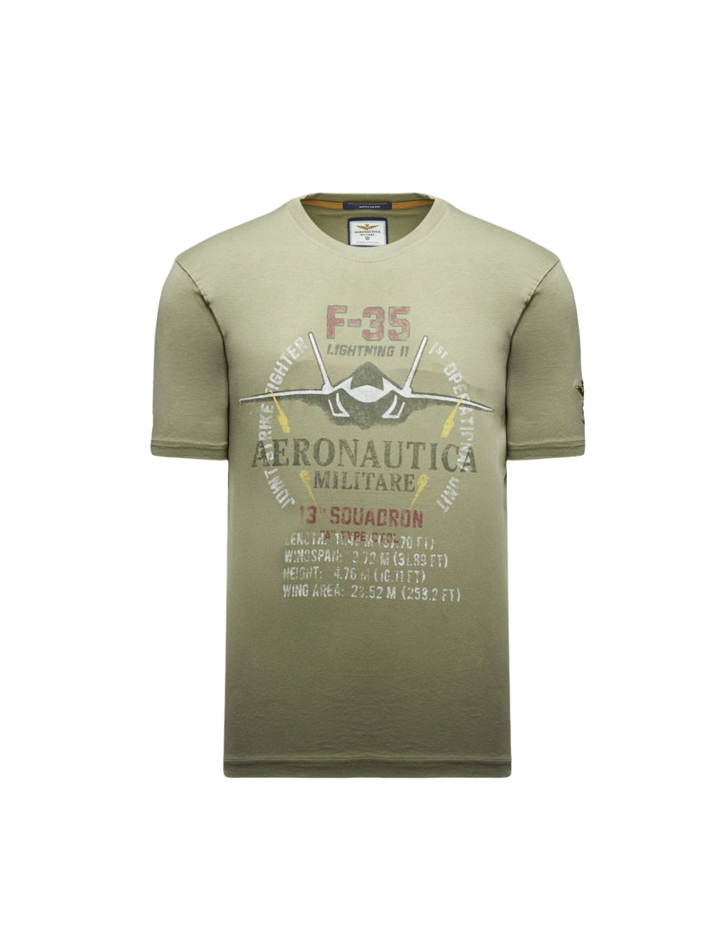 T-shirt Verde F-35