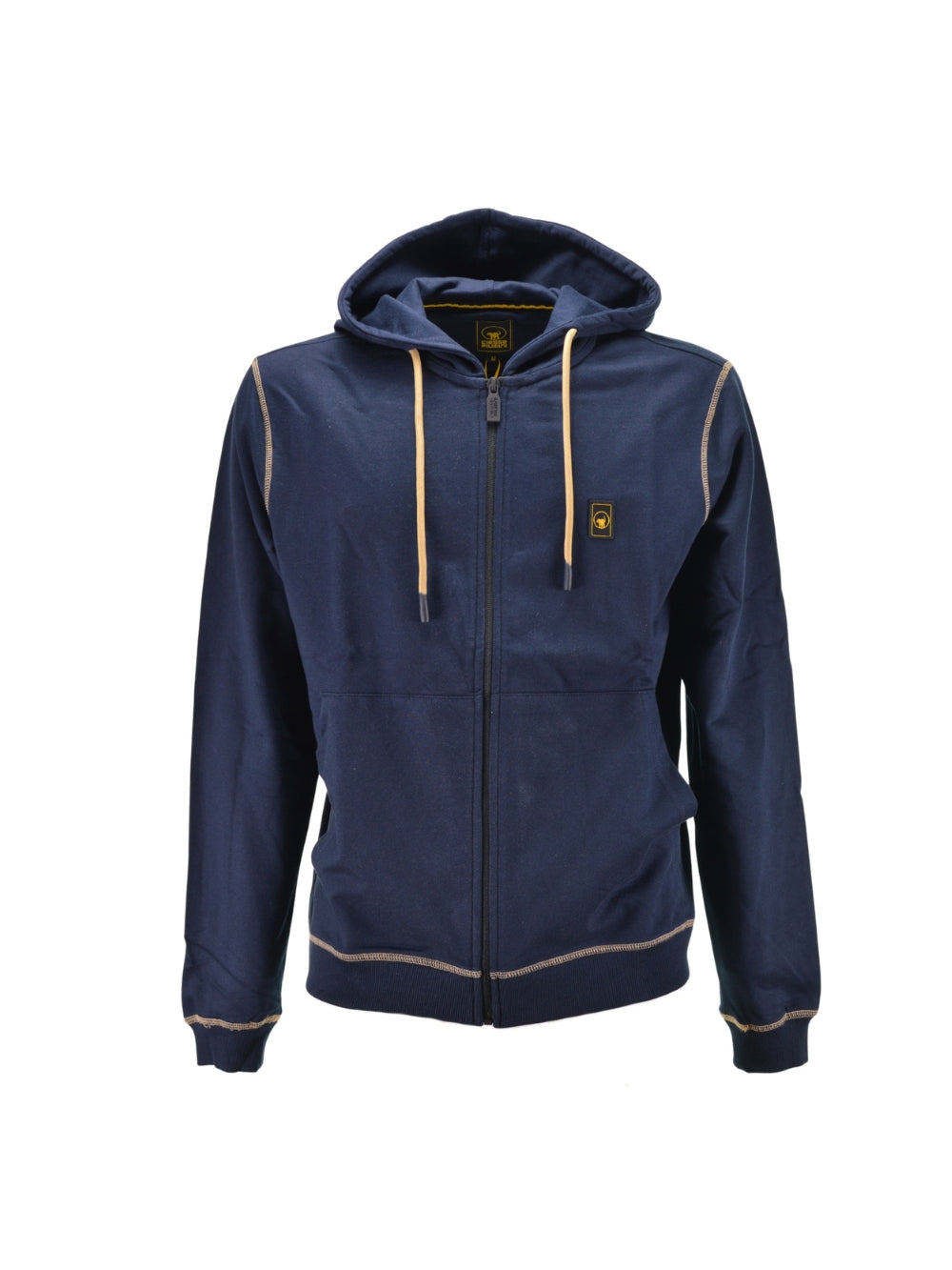 Felpa Zip Blu Kurt