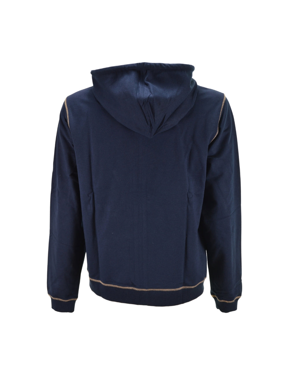 Felpa Zip Blu Kurt