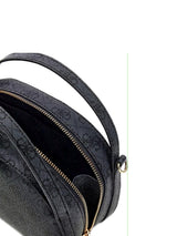Borsetta Nera Coleen Logo