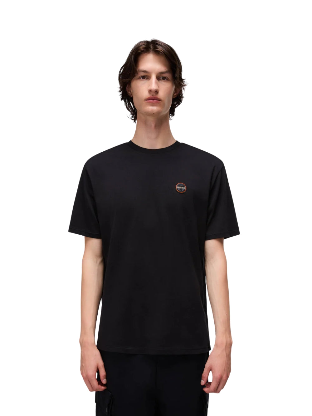 T-shirt Nera Badge