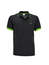 Polo Nera Small Stripe Fluo