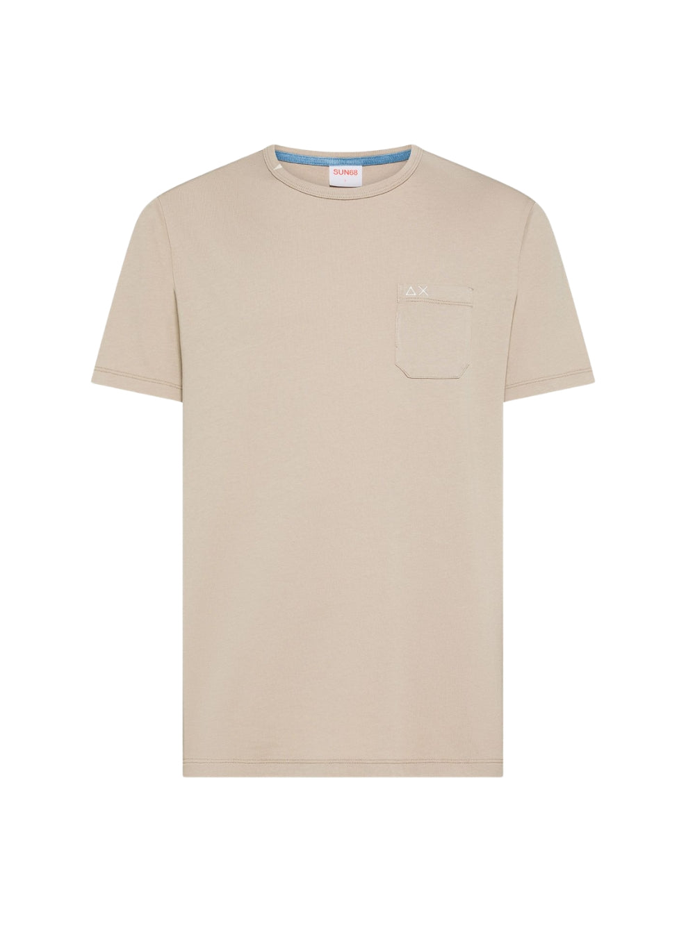 T-shirt Beige Pocket