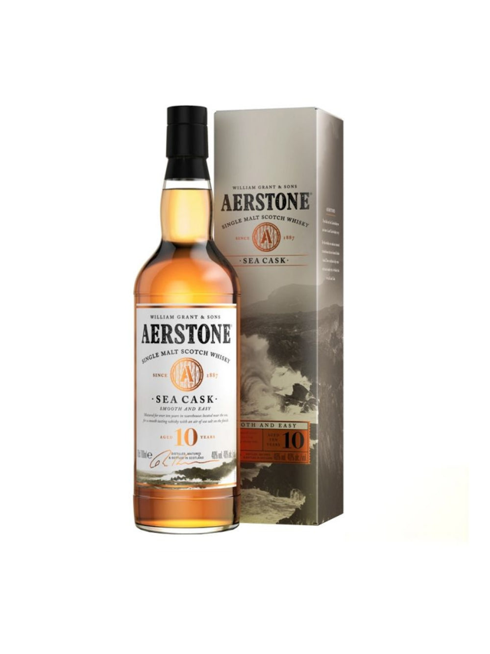 Single Malt Whisky 10 Years Old Sea Cask 70cl