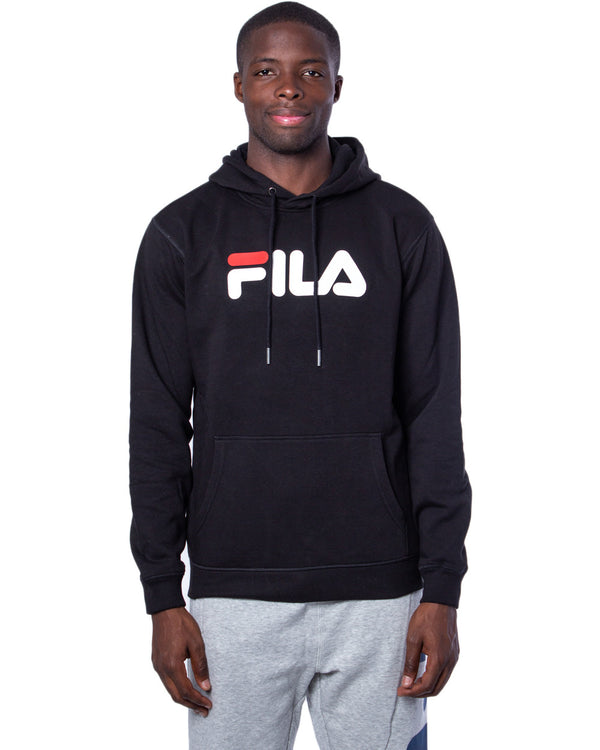 Felpa Cappuccio Nera Unisex Barumini