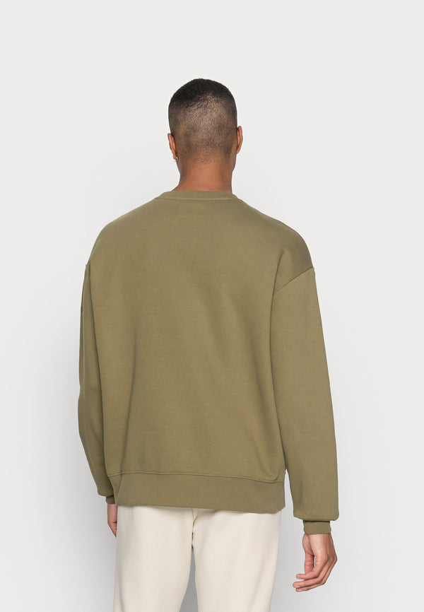 Felpa Verde Oversize James Felpata