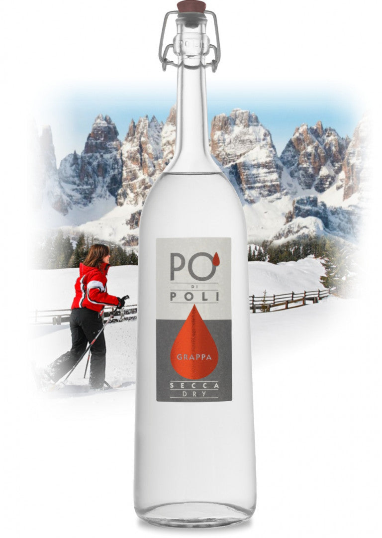 Grappa Di Merlot Secca 70 cl Ast.