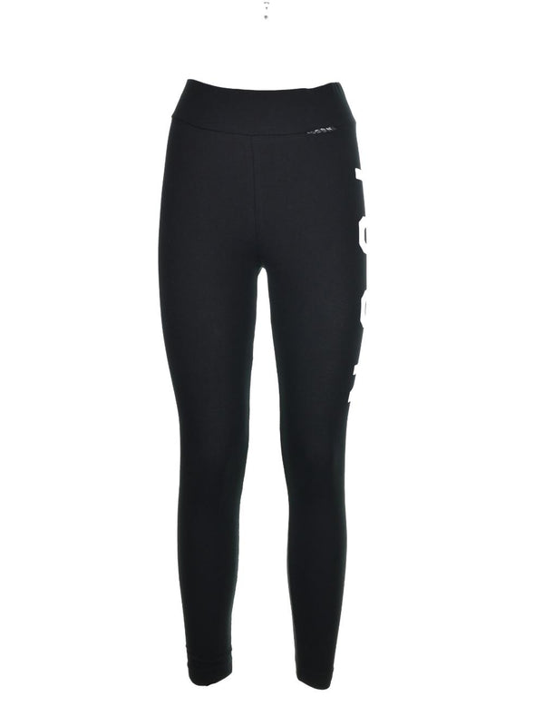 Leggings Nero Maxi Logo