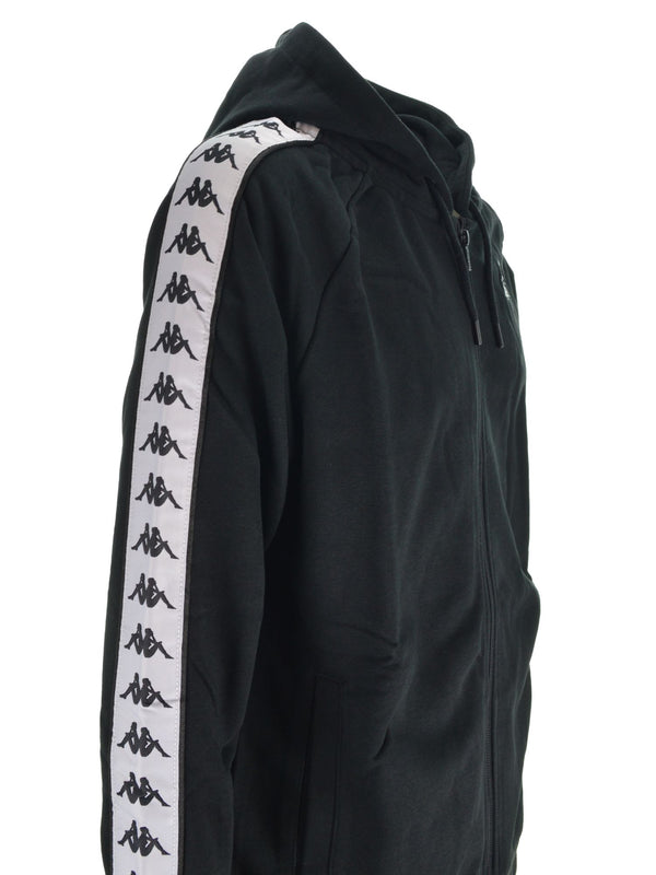 Felpa Zip Nera 222 Banda Zamin 2