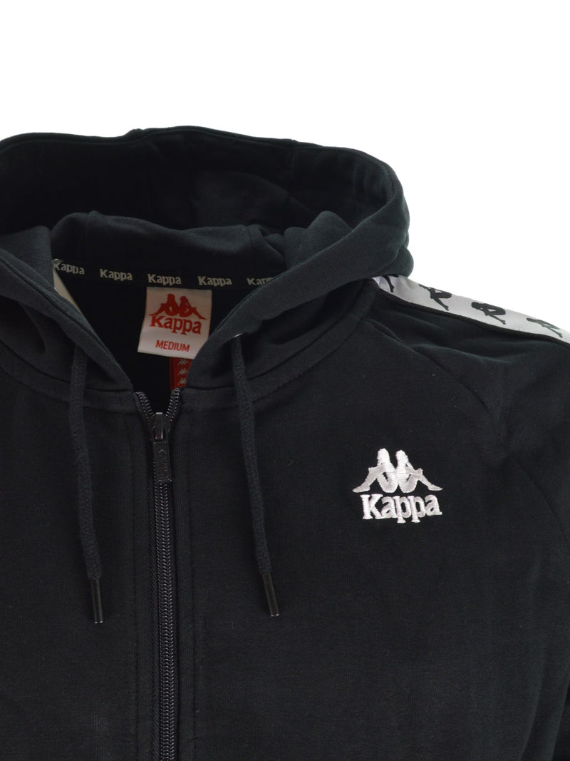 Felpa Zip Nera 222 Banda Zamin 2