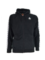 Felpa Zip Nera 222 Banda Zamin 2