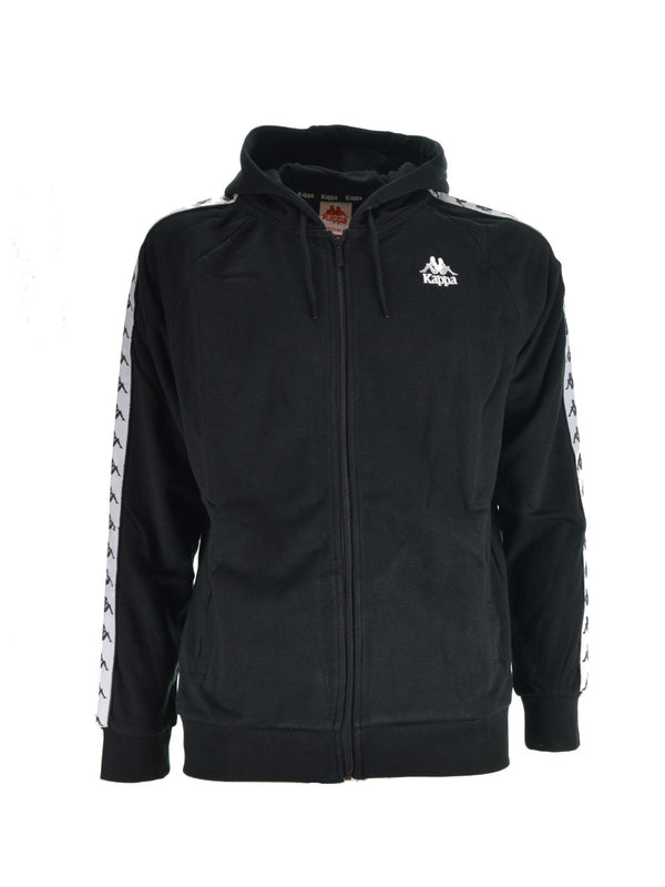 Felpa Zip Nera 222 Banda Zamin 2