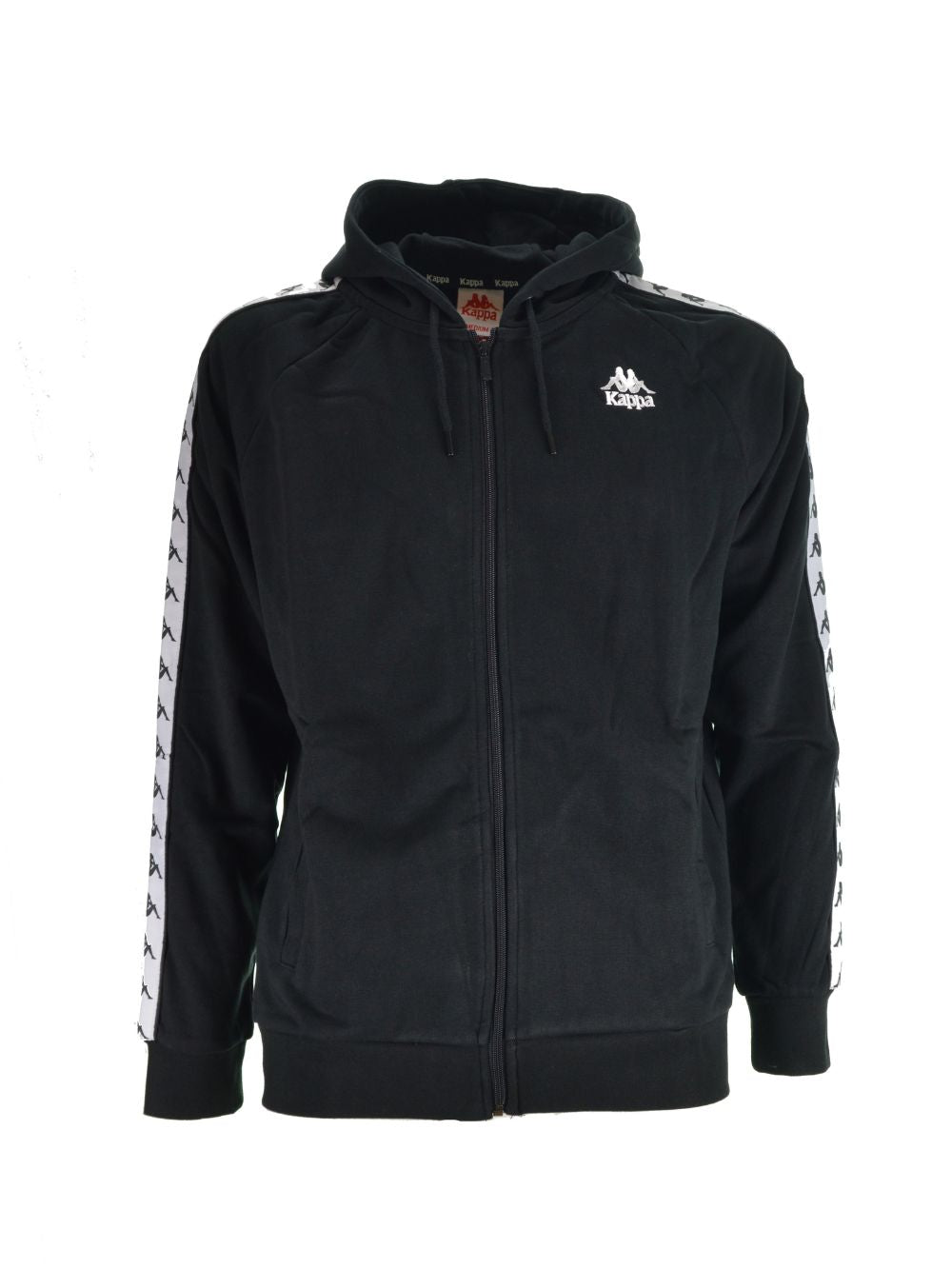 Felpa Zip Nera 222 Banda Zamin 2