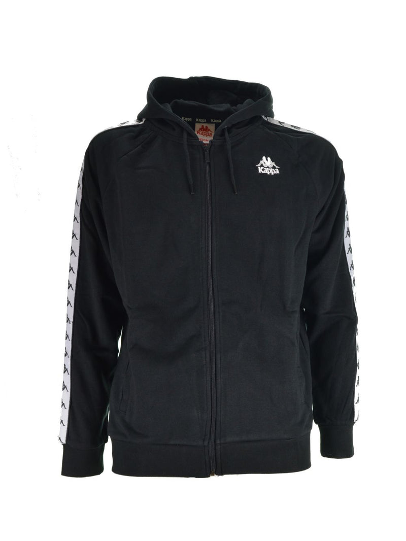 Felpa Zip Nera 222 Banda Zamin 2