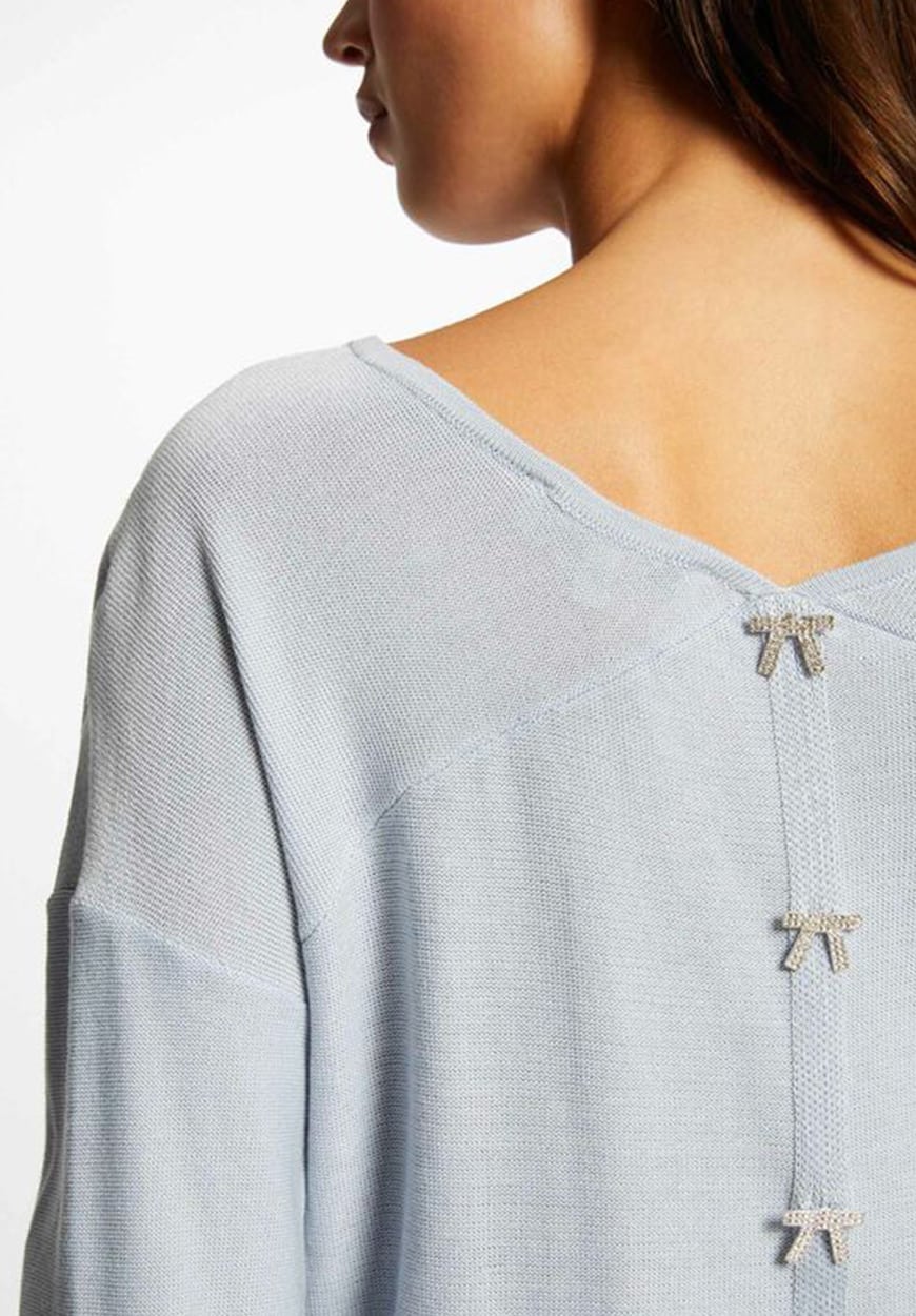 Maglia V Celeste Mindos
