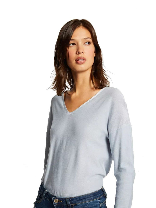 Maglia V Celeste Mindos