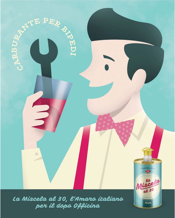 Amaro Alle Erbe La Miscela al 30