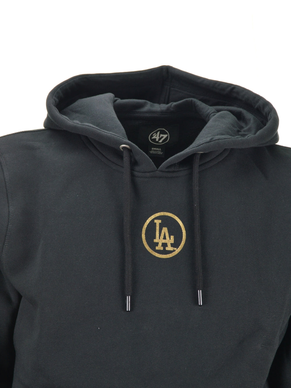 Felpa Nera Los Angeles Dodgers Gold