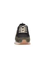 Scarpe Nere Verde Militare