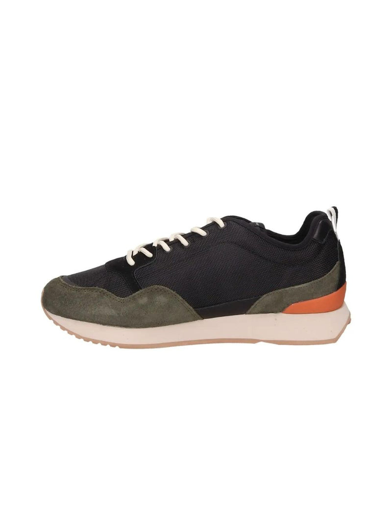 Scarpe Nere Verde Militare