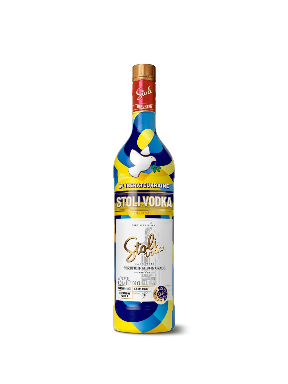 Vodka Premium Relief Ukrainian Limited Edition