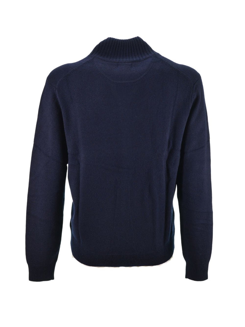 Full Zip Solid Warm Blu