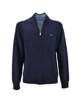 Full Zip Solid Warm Blu