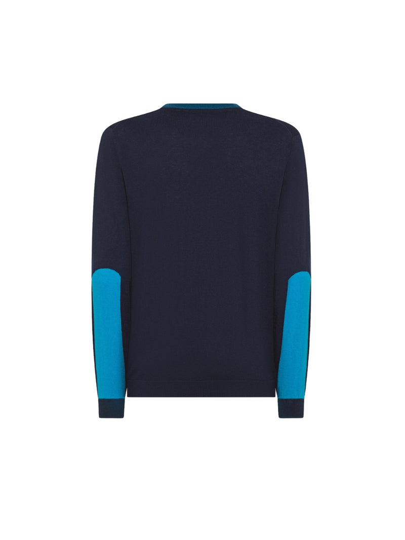 Maglia Blu ROUND BIG ELBOW