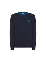 Maglia Blu ROUND BIG ELBOW