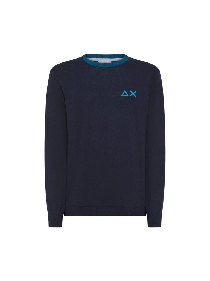 Maglia Blu ROUND BIG ELBOW