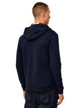 Felpa Cappuccio Blu
