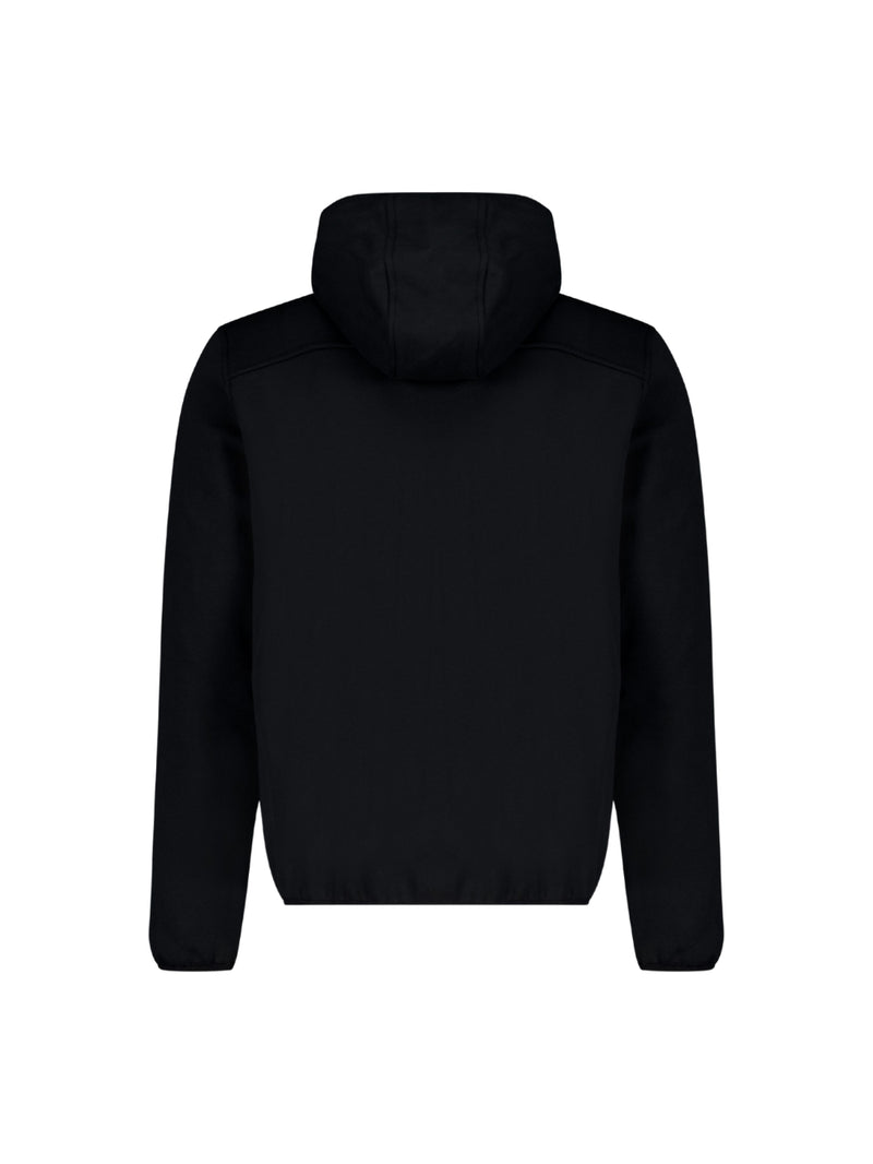 Felpa Zip Nera Yuri 3.0