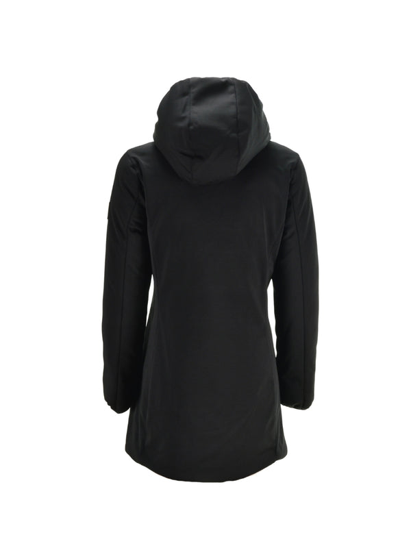Piumino Lungo Nero Ysabel 3.0 Softshell