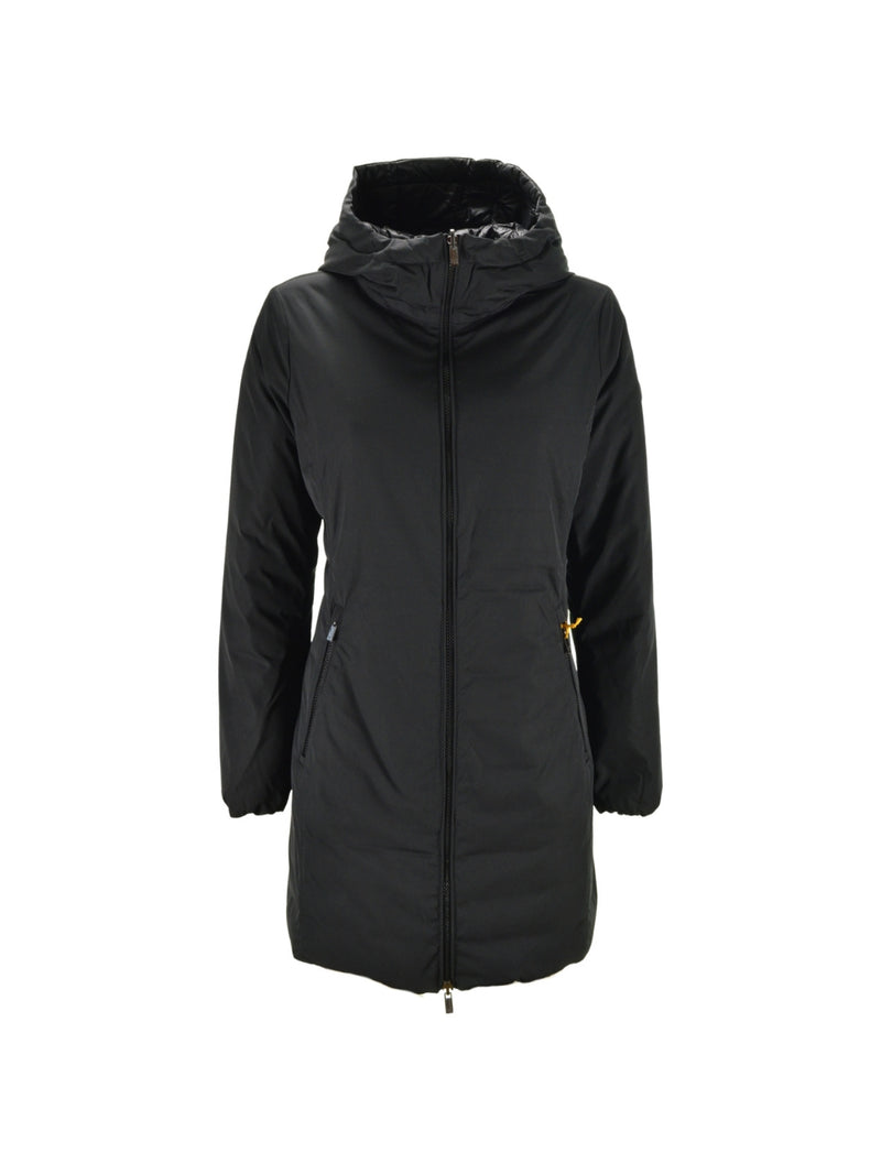 Piumino Lungo Nero Kalie 2.0