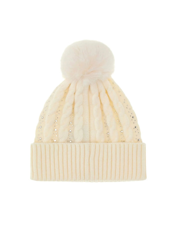Cappello Bianco Knitted Beanie