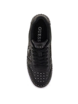 Sneaker Nere Borchie Mogana