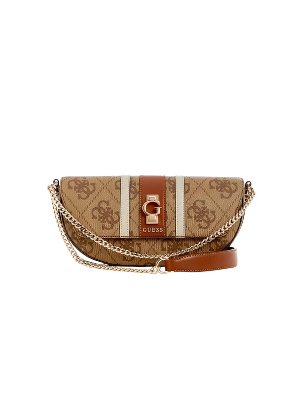 Borsa Tracolla Erenia Latte Logo
