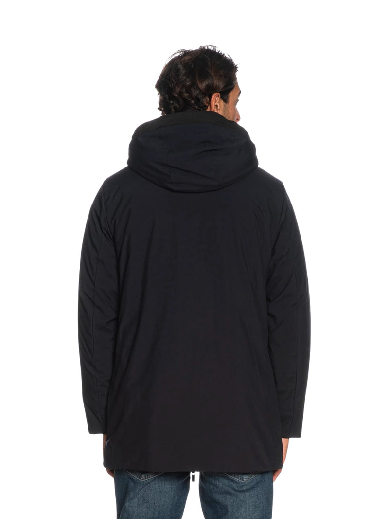 Giubbino Parka Softshell Blu