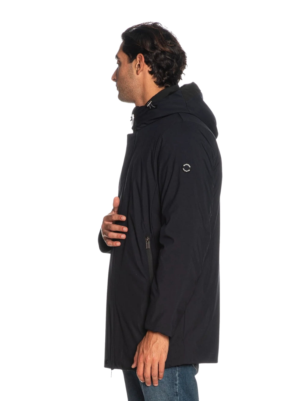 Giubbino Parka Softshell Blu