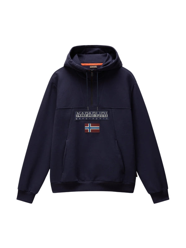 Felpa Blu Burgee Hzh 2.0