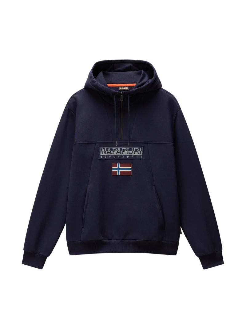 Felpa Blu Burgee Hzh 2.0