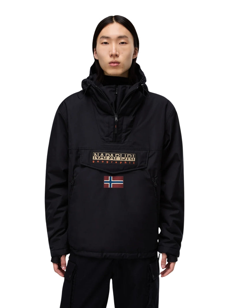 Giacca Anorak Rainforest Nera