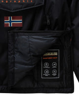 Giacca Anorak Rainforest Nera