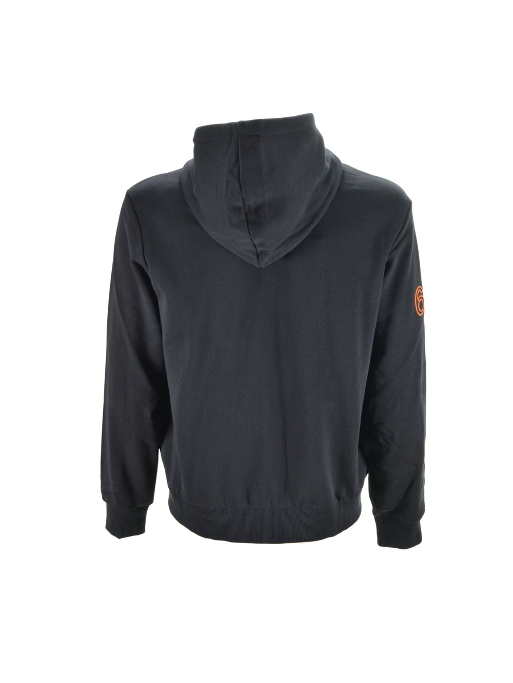 Felpa Zip Nera Fluo
